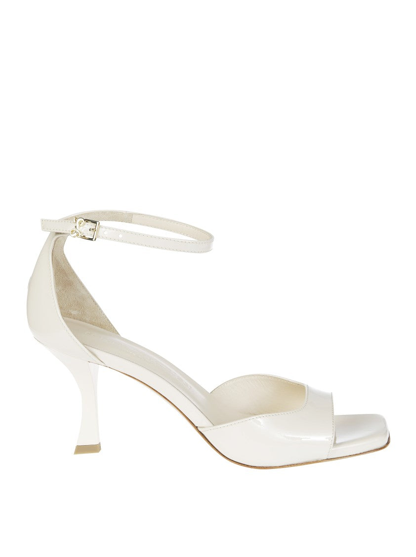 Sergio Levantesi High-Heeled Sandals With Glossy Finish