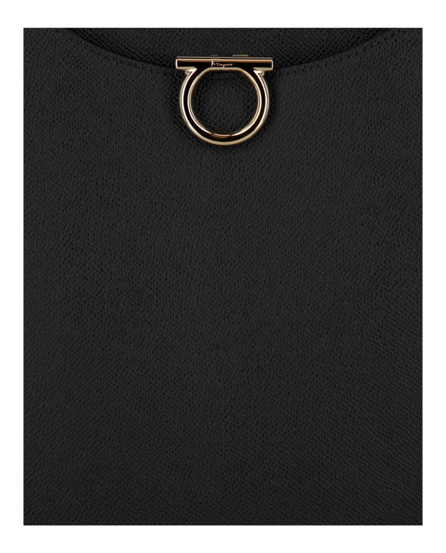 Ferragamo Gemini Leather Shoulder Bag