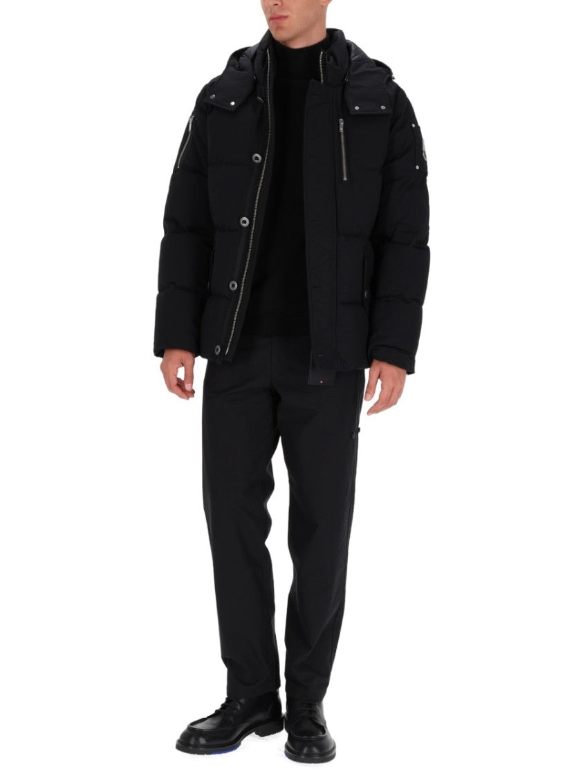 Moose Knuckles Padded Black Jacket