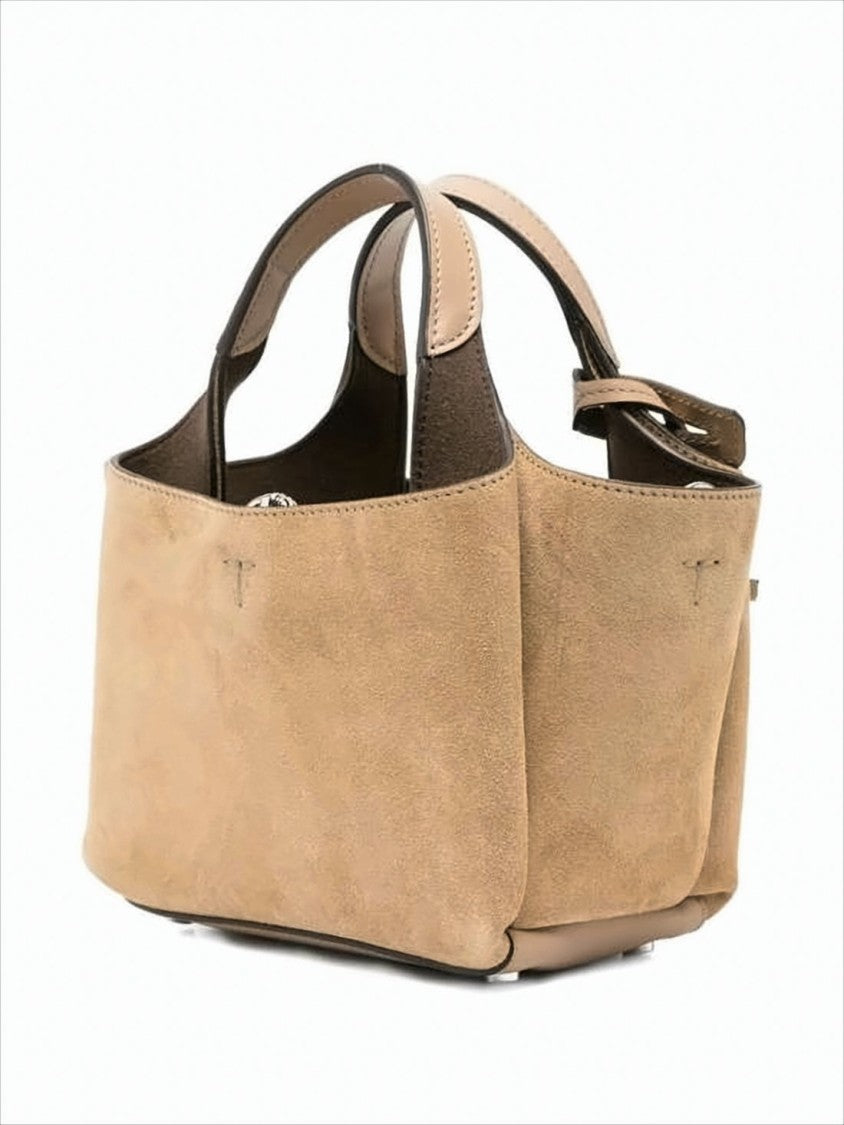 Tod's Compact Calf Leather Shoulder Bag With Adjustable Strap