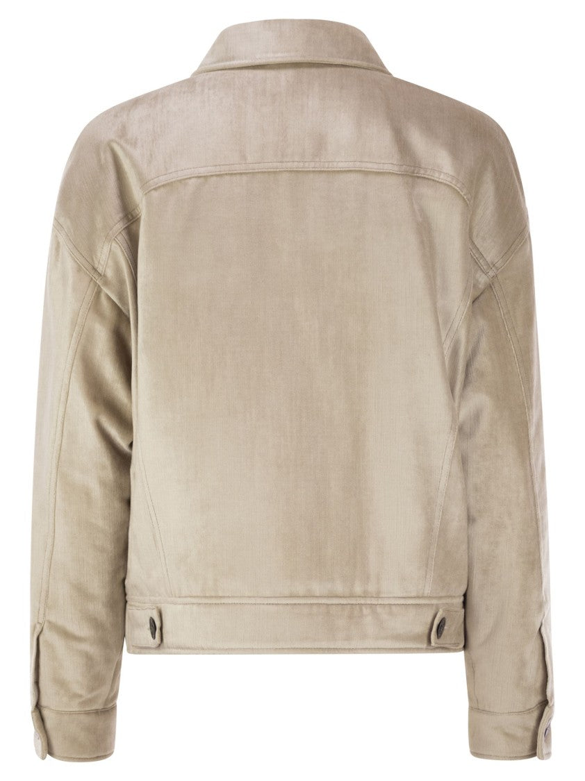 Brunello Cucinelli Four-Pocket Jacket In Cotton