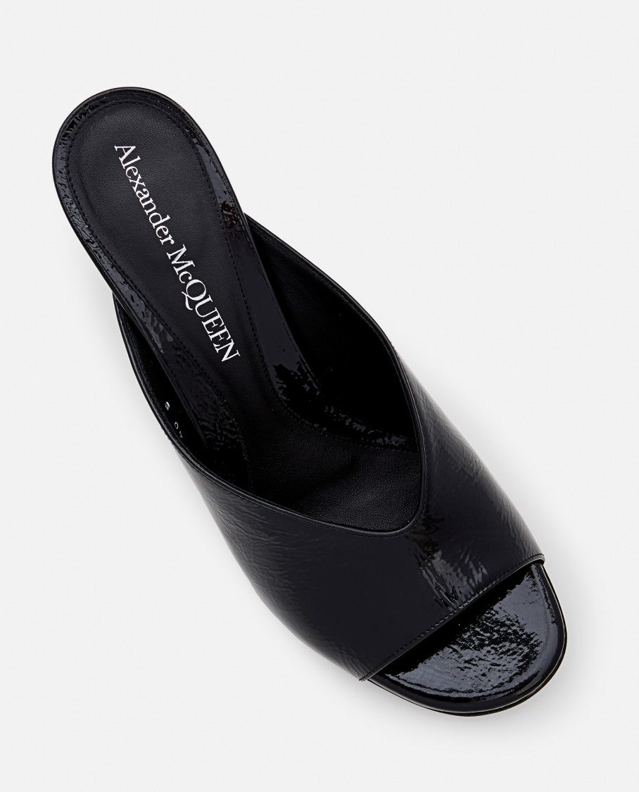 Alexander Mcqueen Leather Mule Sandals