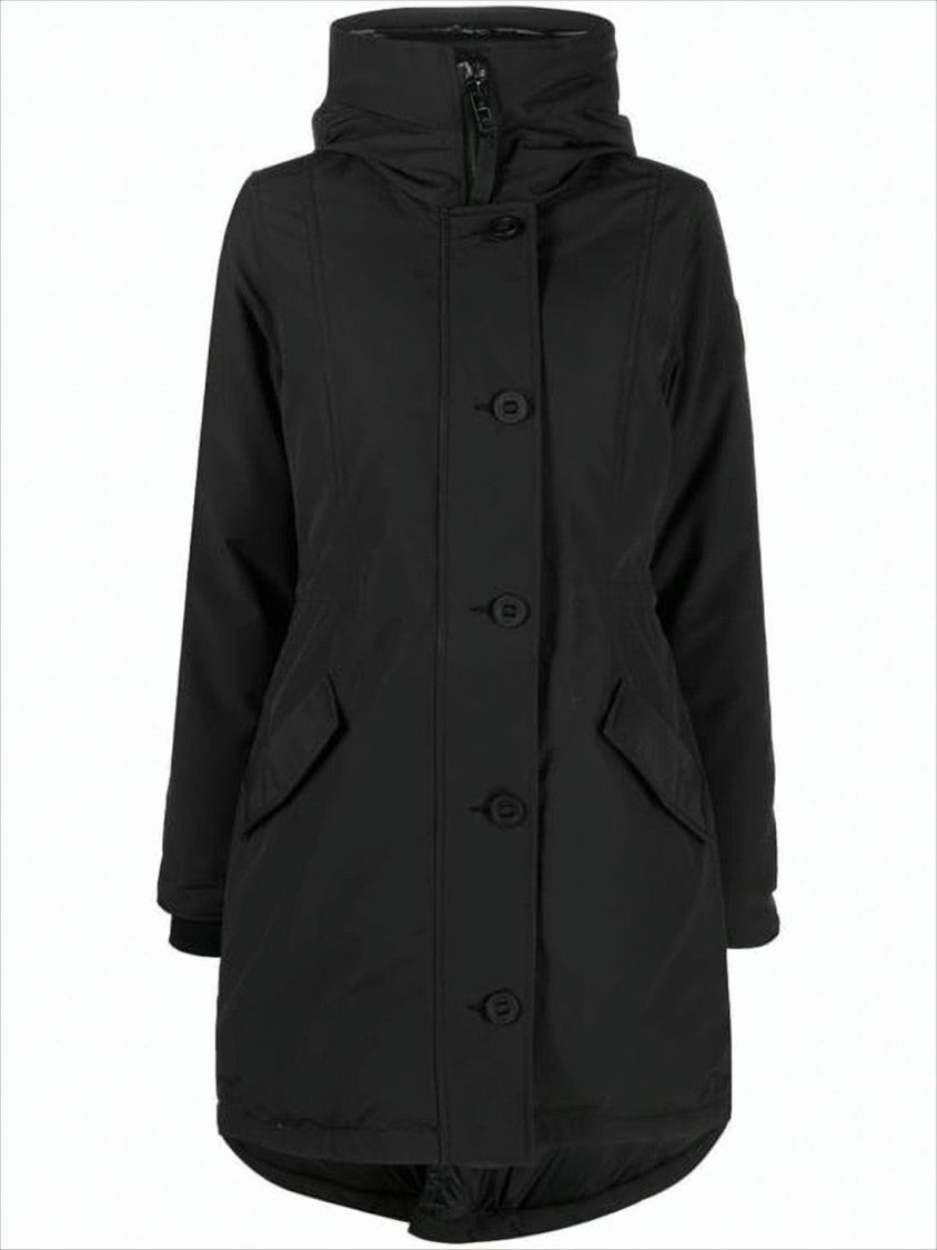 Canada Goose Mid-Length Insulated Parka With High Collar And Hood