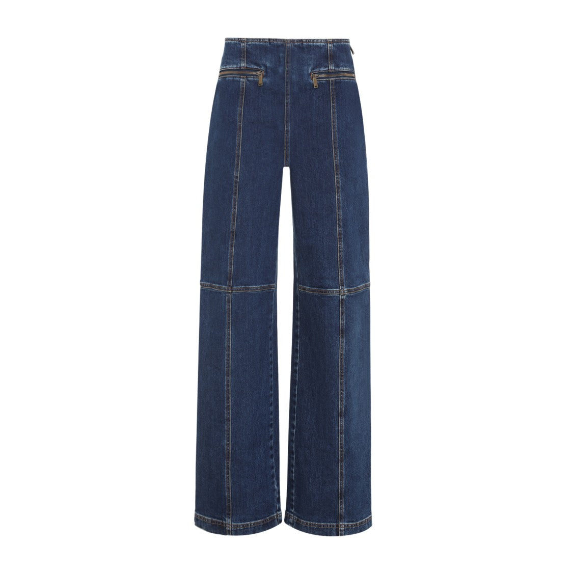 Etro Wide-Leg High-Waist Etro Jeans
