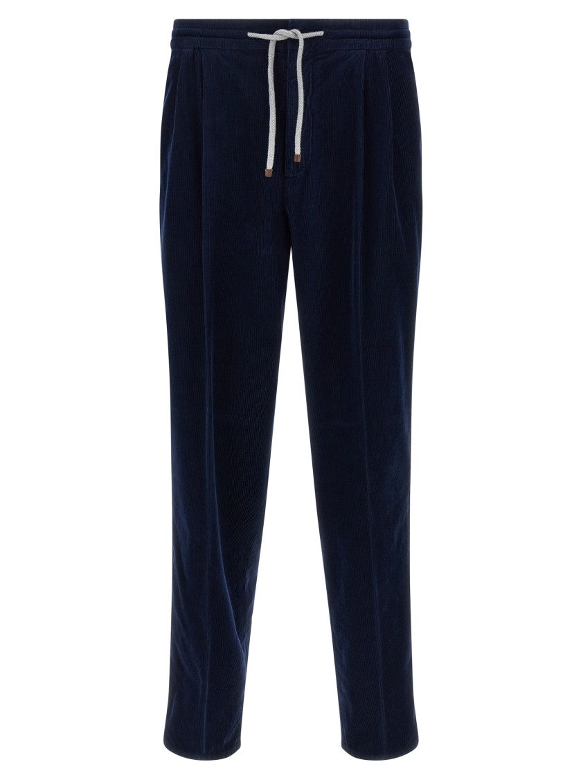 Brunello Cucinelli Garment-Dyed Corduroy Trousers