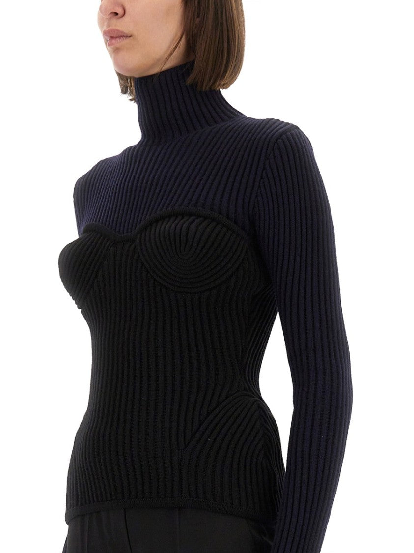 Jean Paul Gaultier Slim-Fit Corset Design Top
