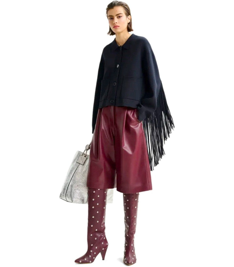 Essentiel Antwerp Istern Navy Blue Cardigan