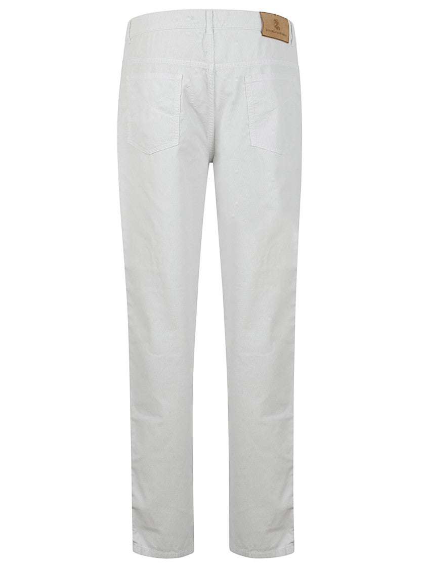 Brunello Cucinelli Straight-Leg Corduroy Jeans With Five-Pocket Design