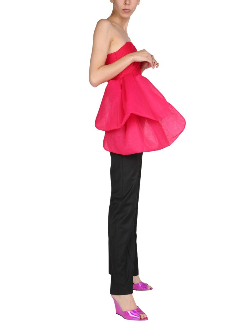 Anouki Draped Red Top