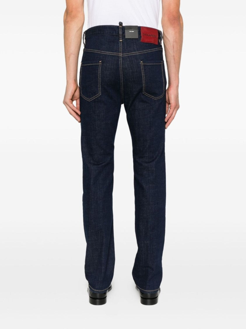Dsquared2 Tailored Indigo Denim Jeans