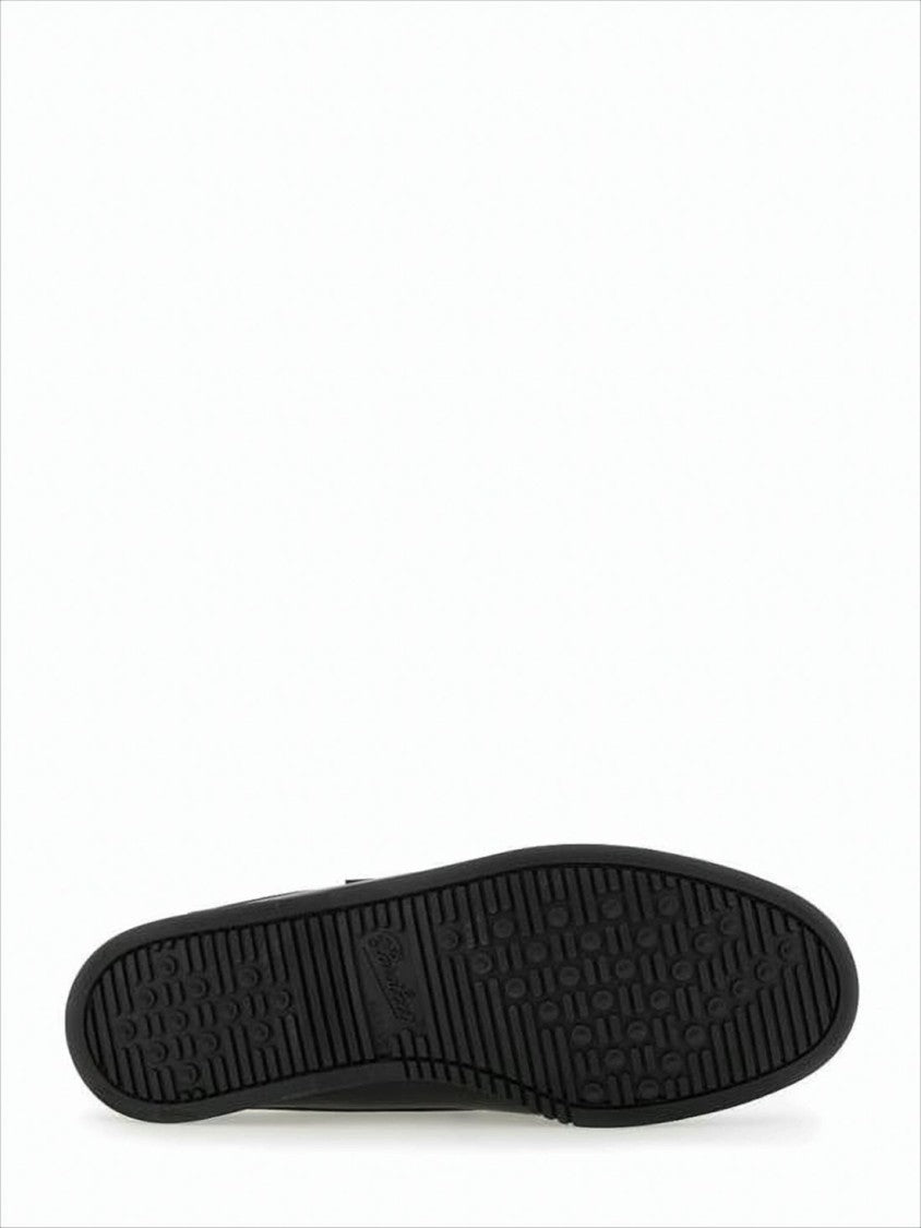 Paraboot Smooth Calf Leather Slip-On Loafers With Mule Silhouette