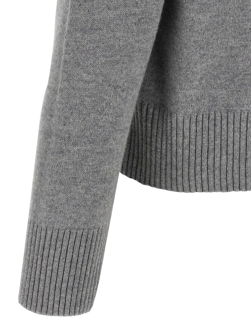 Ami Puff Logo Sweater