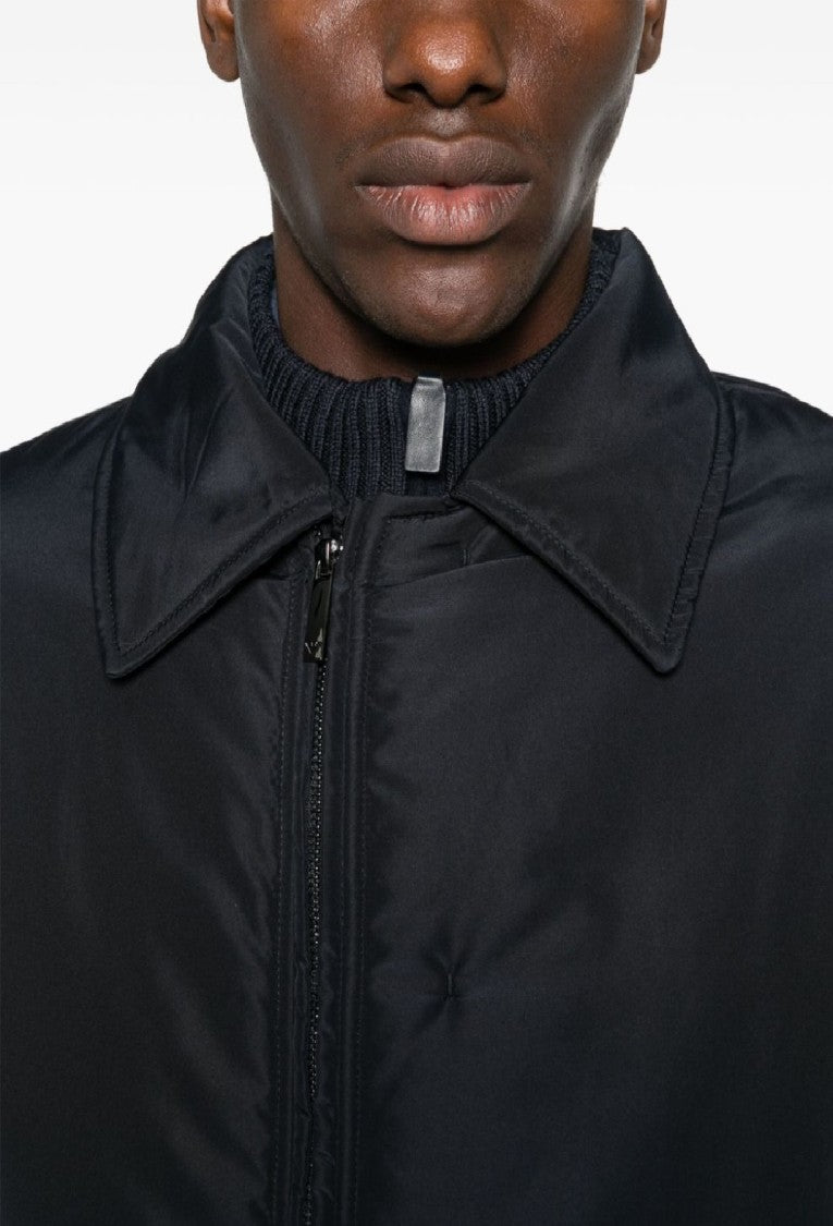 Emporio Armani Goose Down Jacket With Design