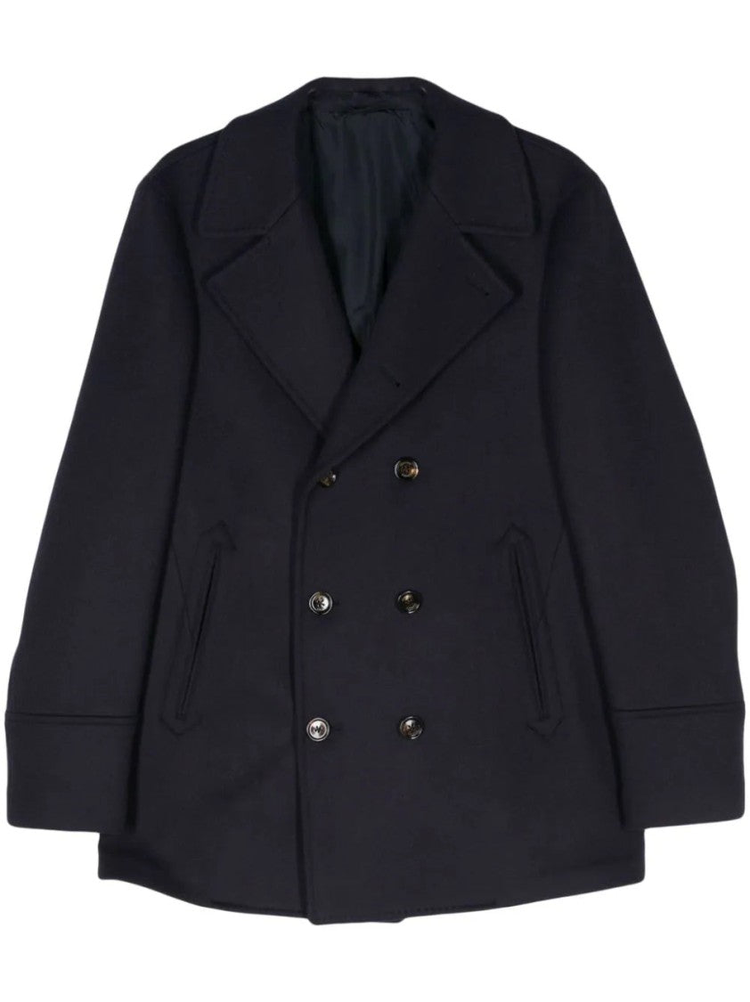 Eleventy Double-Breasted Coat