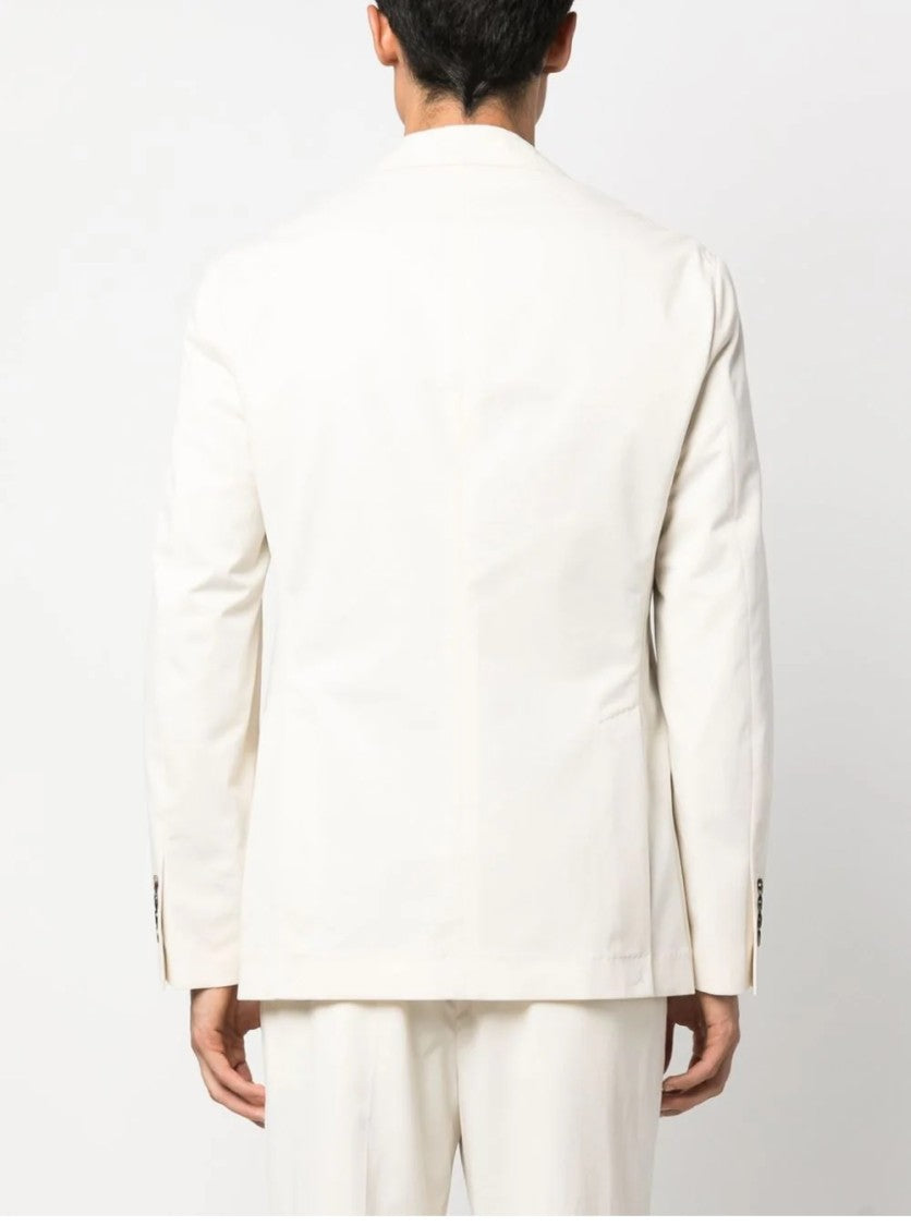 Brunello Cucinelli Leisure Suit With Cotton Blend And Tailored Fit