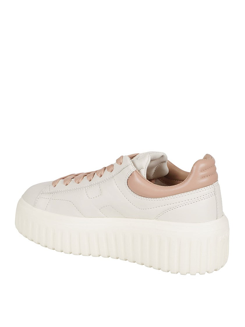 Hogan H-Stripes Sneakers With Memory Foam Cushioning