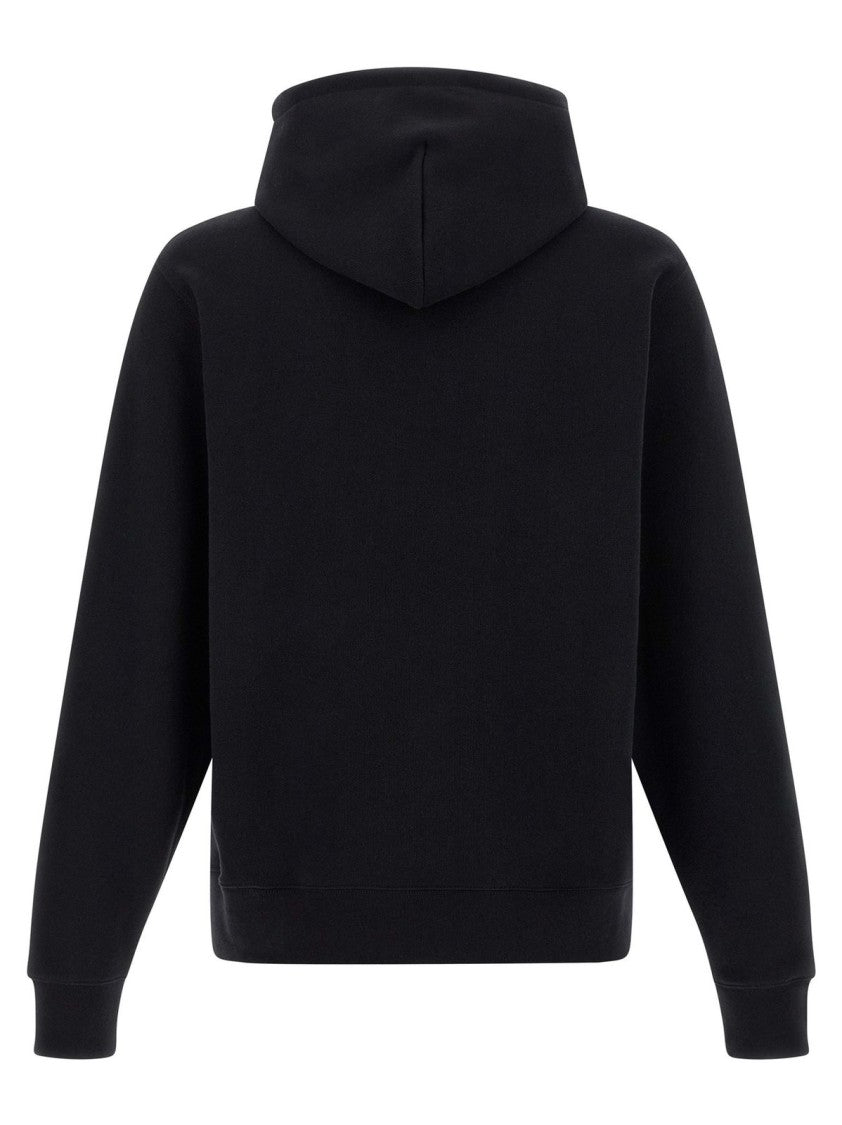 Burberry Classic Black Sweater With Ribbed Cuffs And Timeless Silhouette