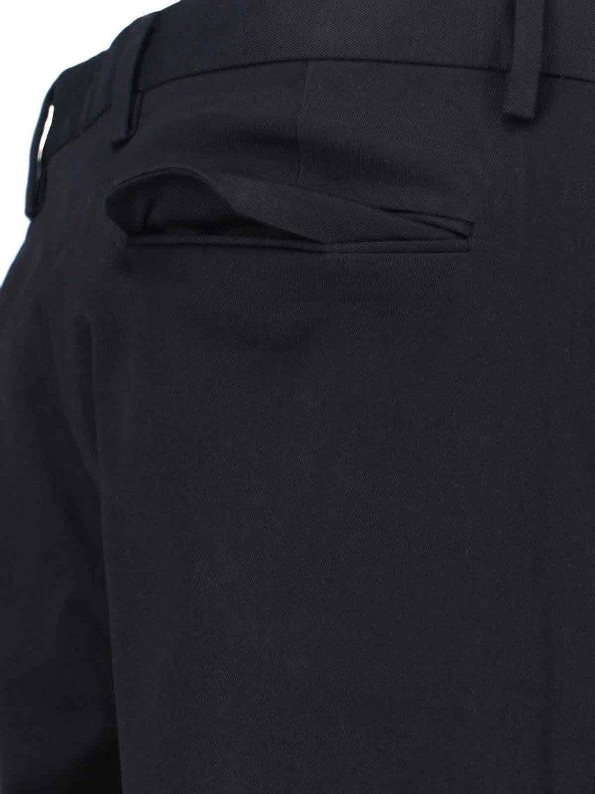 Briglia Tailored Black Trousers With Silhouette