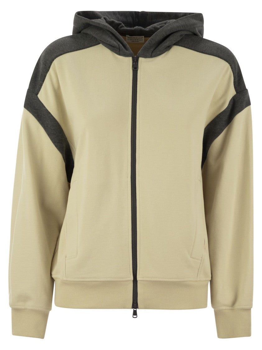 Brunello Cucinelli Smooth Cotton Fleece Topwear