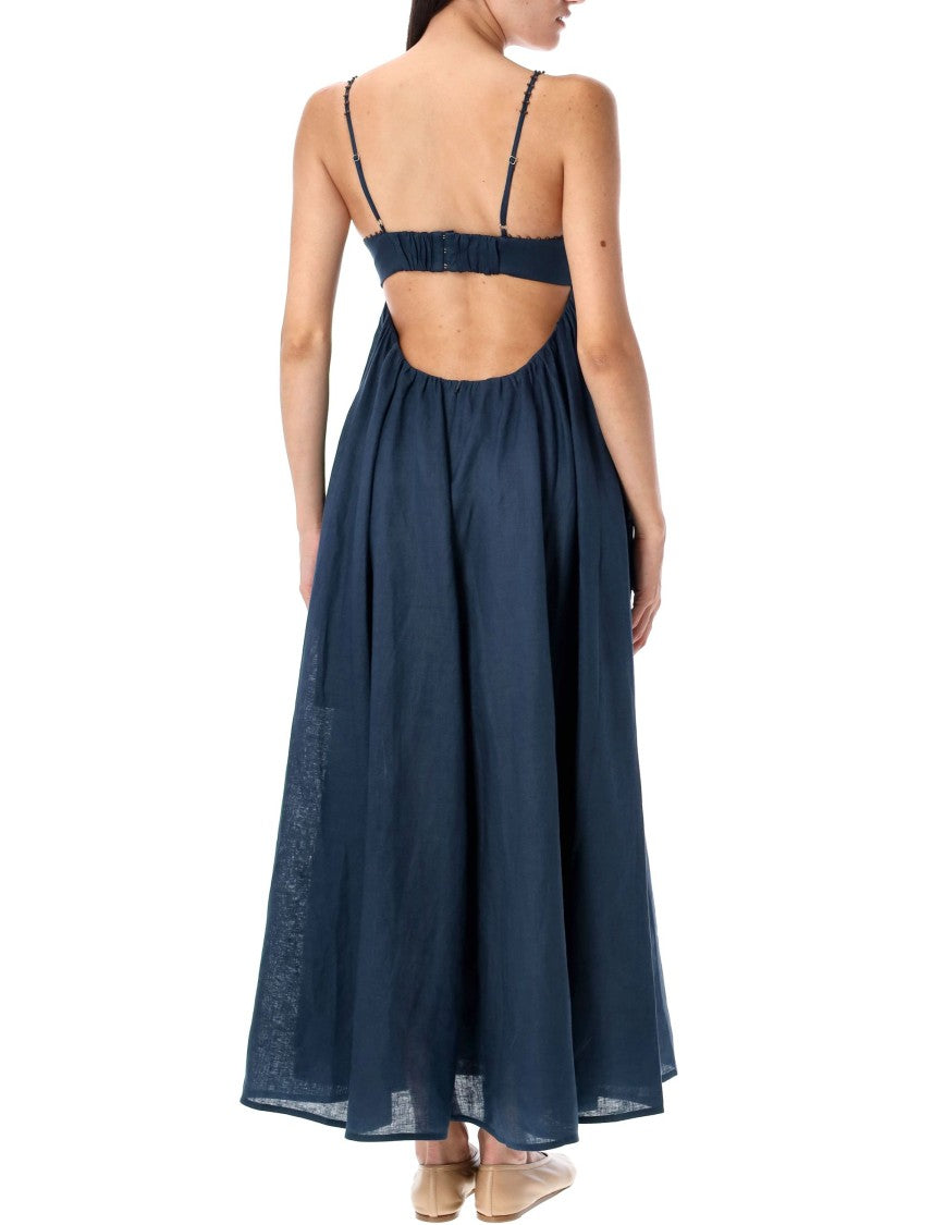 Zimmermann Twist Front Long Dress