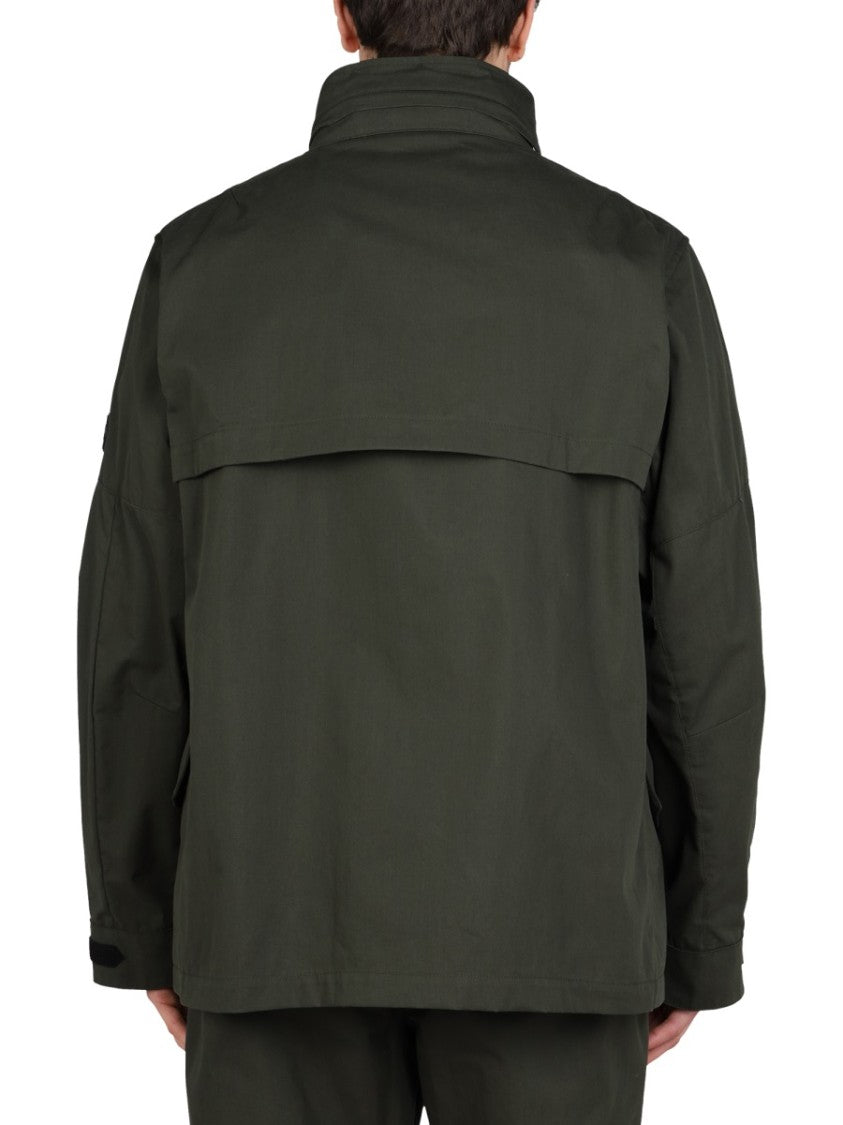 Lardini By Yosuke Aizawa Structured High Neck Jacket With Button