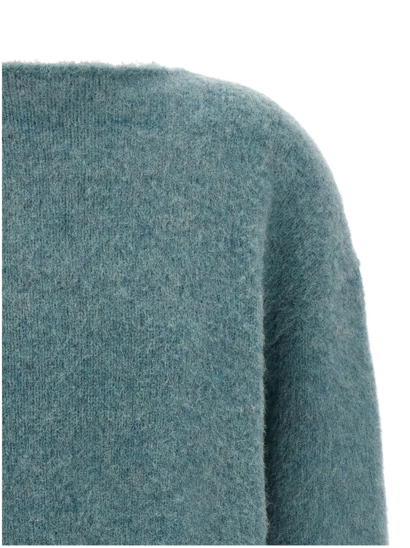 Jil Sander Wool Sweater With Boat Neckline