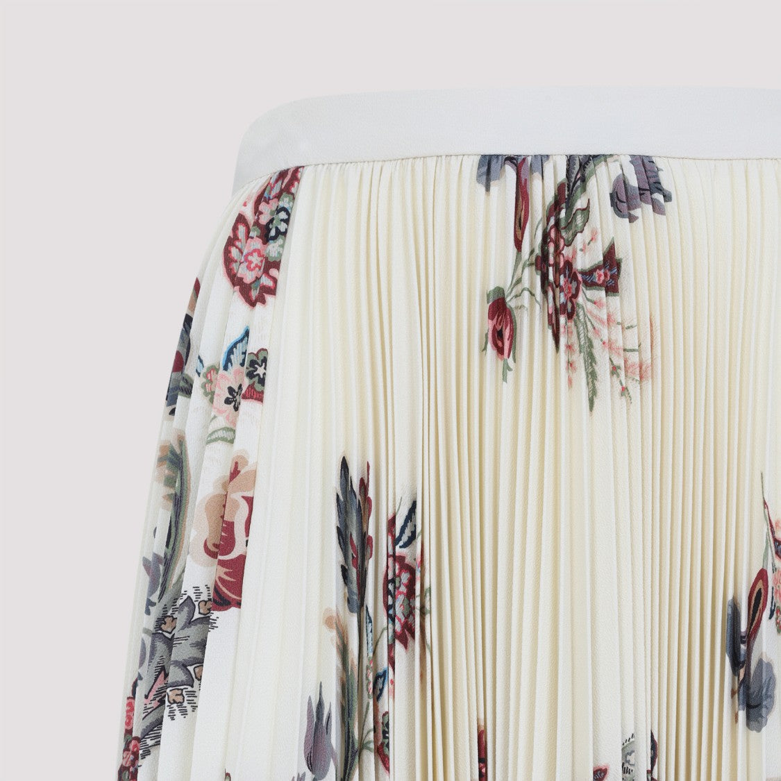 Etro White Midi Skirt