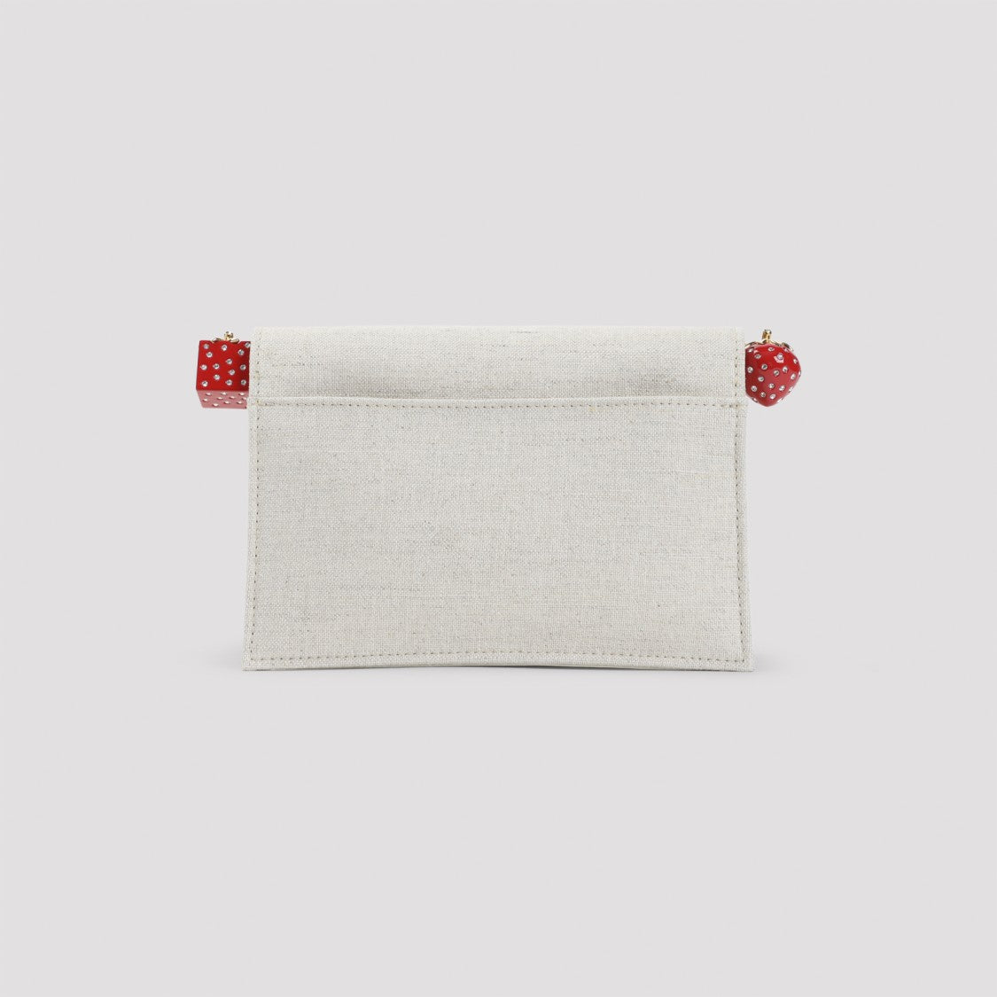 Jacquemus Compact Structured Handbag With Gold Hardware