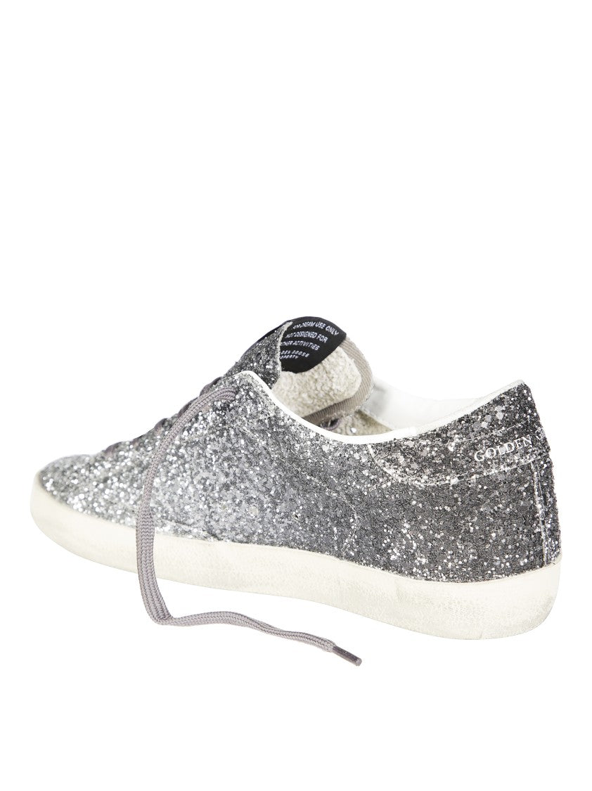 Golden Goose Superstar Classic With List Glitter Sneakers