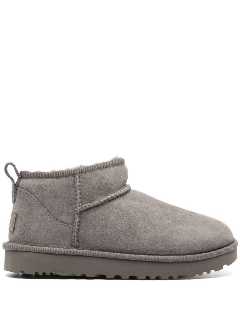Ugg Pull-On Grey Calf Suede Boots