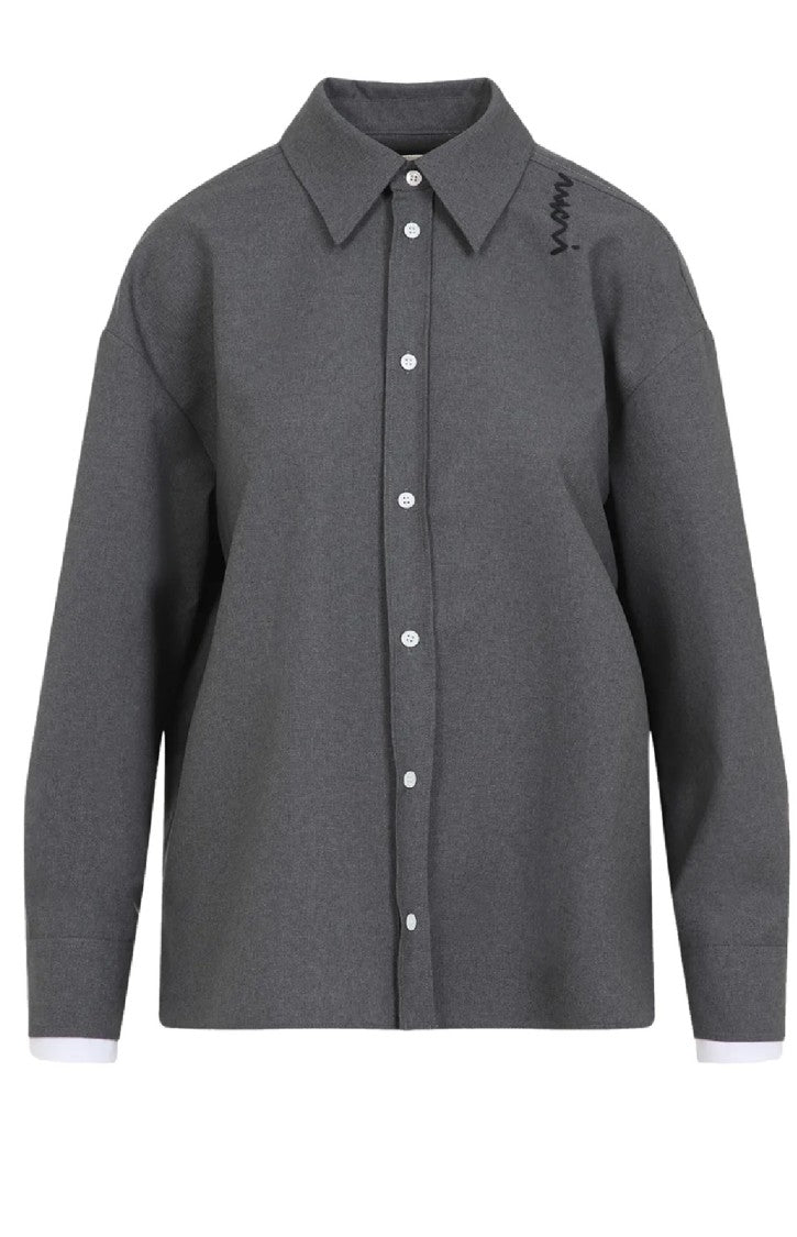 Marni Relaxed-Fit Virgin Wool Marni Shirt