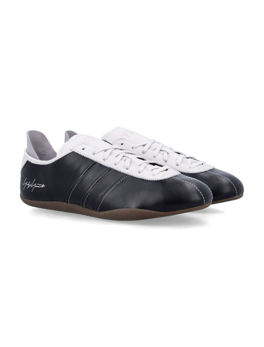 Y-3 Tokyo Black Leather Sneakers