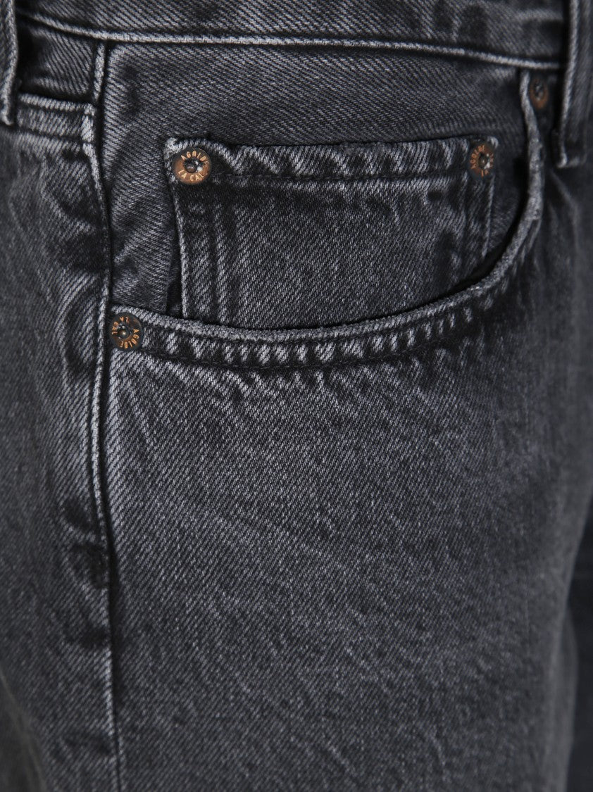 Agolde Straight-Leg Low-Rise Jeans
