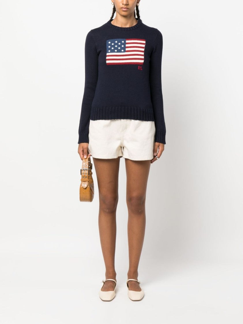 Polo Ralph Lauren Navy Blue Knitted Sweater