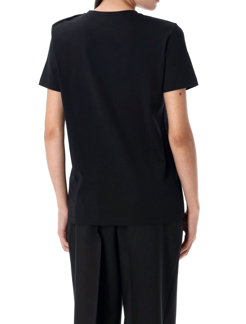 Balmain 3 Btn Logo Tshirt