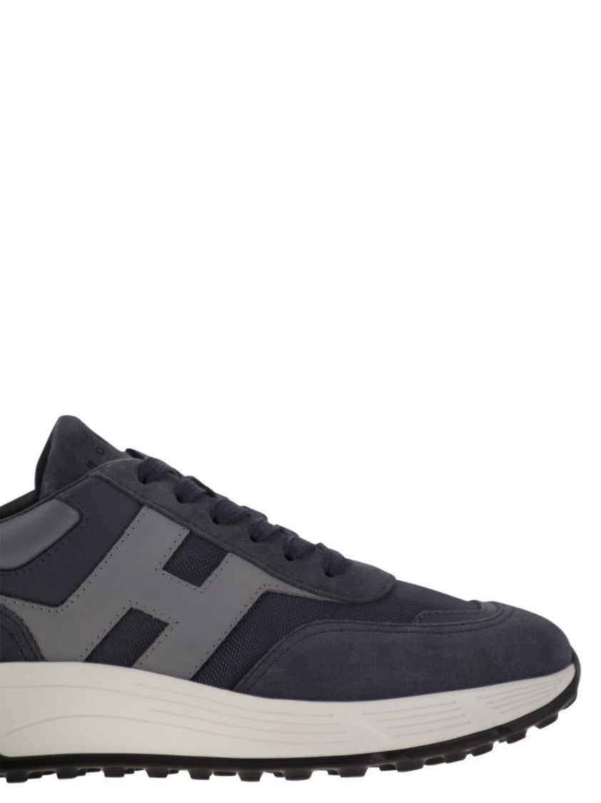 Hogan Hyperlight - Suede And Canvas Sneakers