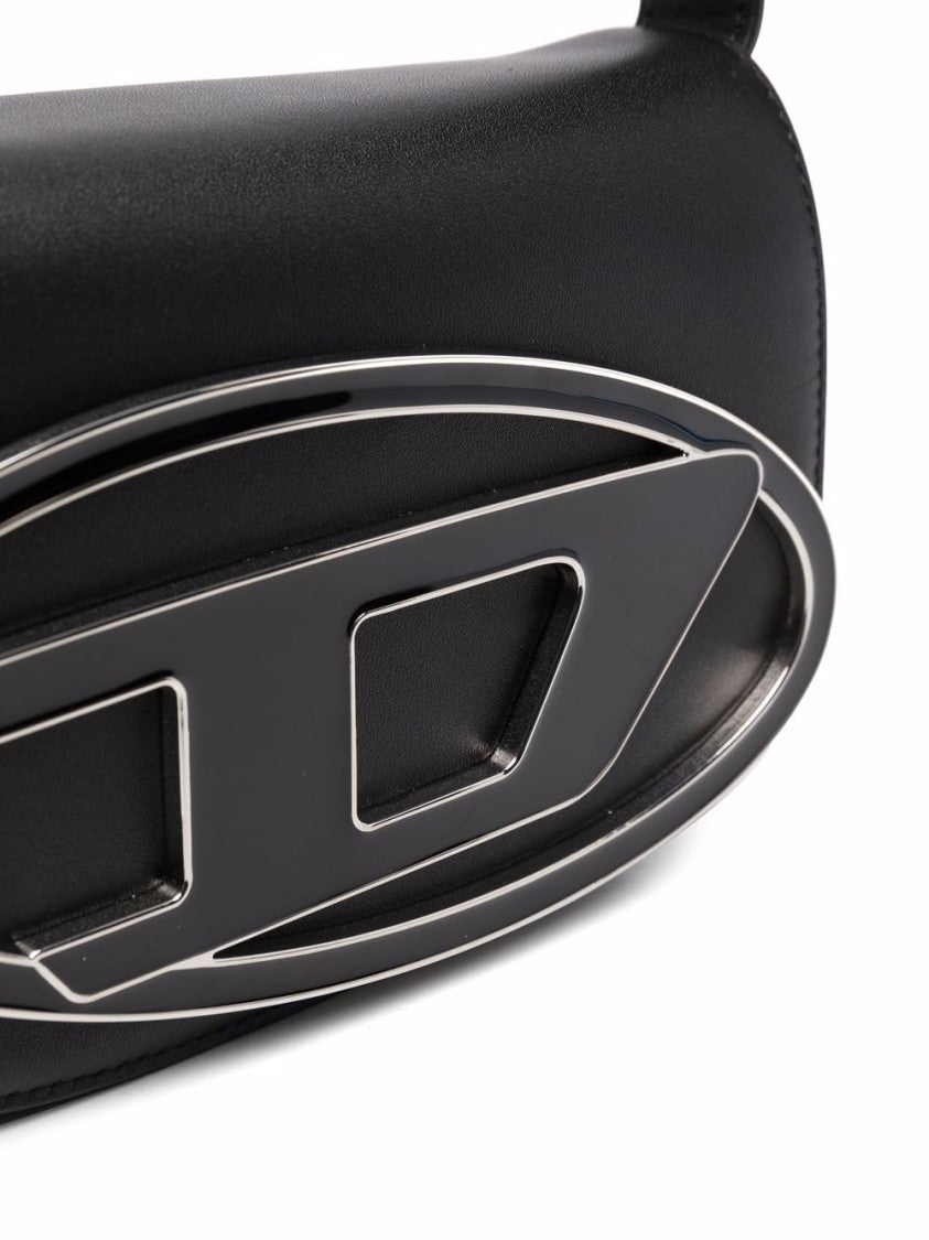 Diesel Structured Handbag With Distinctive Logo Design
