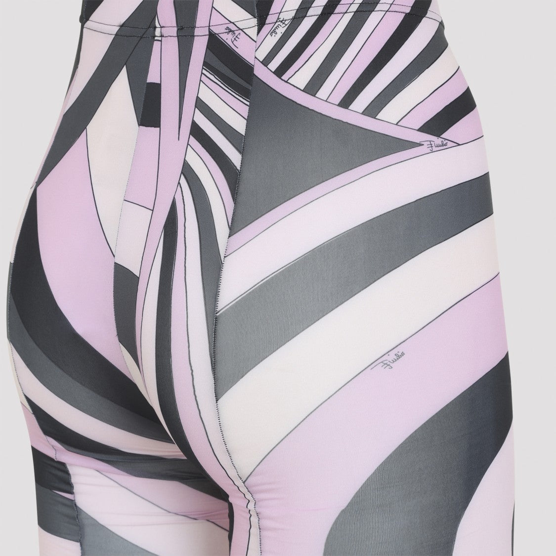 Pucci High-Rise Slim Fit Tights With Signature Print