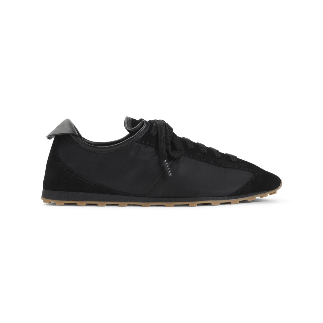 Jacquemus Black Suede Leather Les Tennis Sneakers