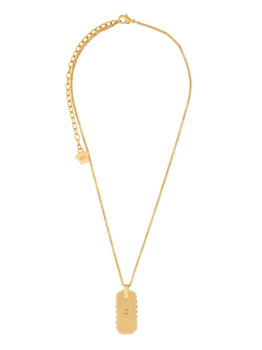 Versace Necklace With Crystals
