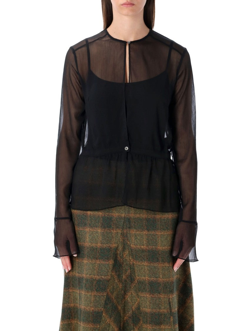 Our Legacy Crinkle Waist Blouse