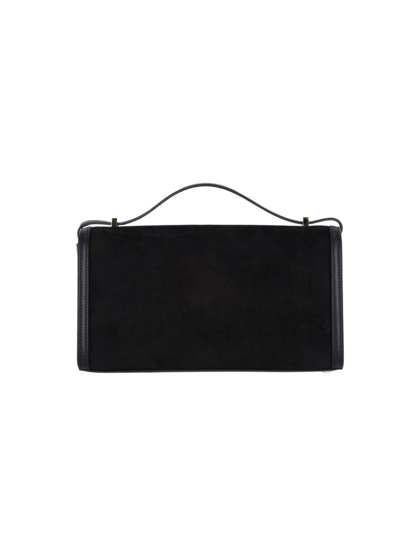 Savette Symmetry 26 Convertible Suede Crossbody Bag