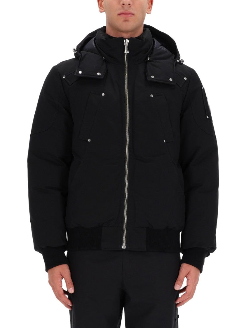 Moose Knuckles Padded Black Jacket