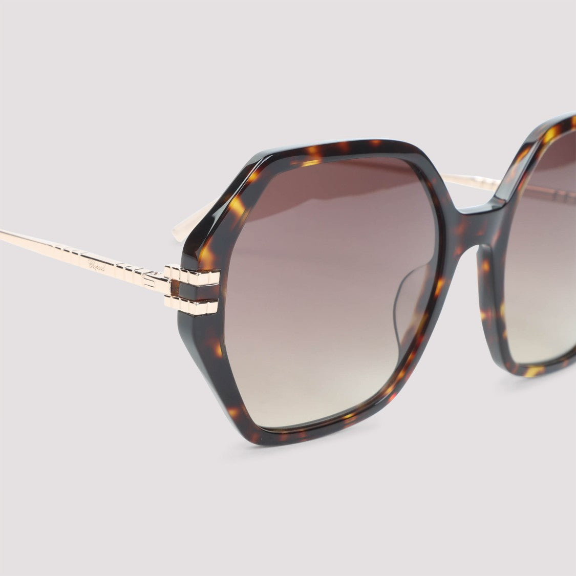 Chopard Brown Acetate Sunglasses