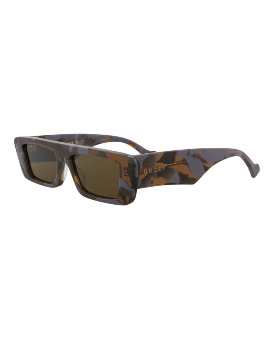 Gucci Square-Frame Recycled Acetate Sunglasses