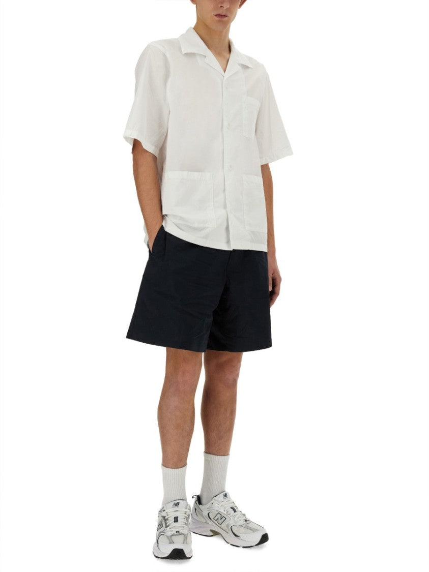 Aspesi Button-Down Oversized Cotton Shirt