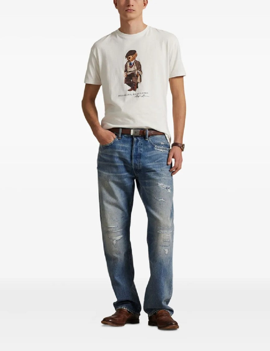 Polo Ralph Lauren Playful Graphic Bear Short Sleeve T-Shirt