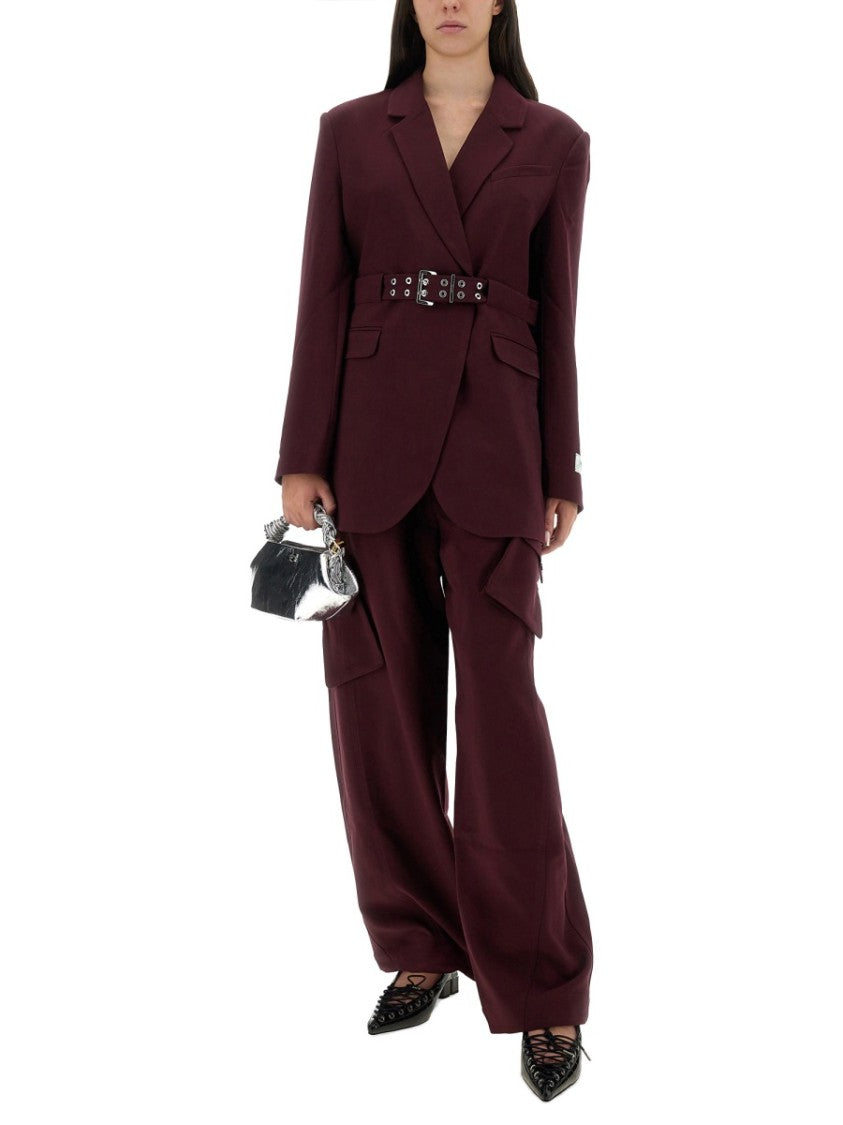 Ganni Crepe Blazer