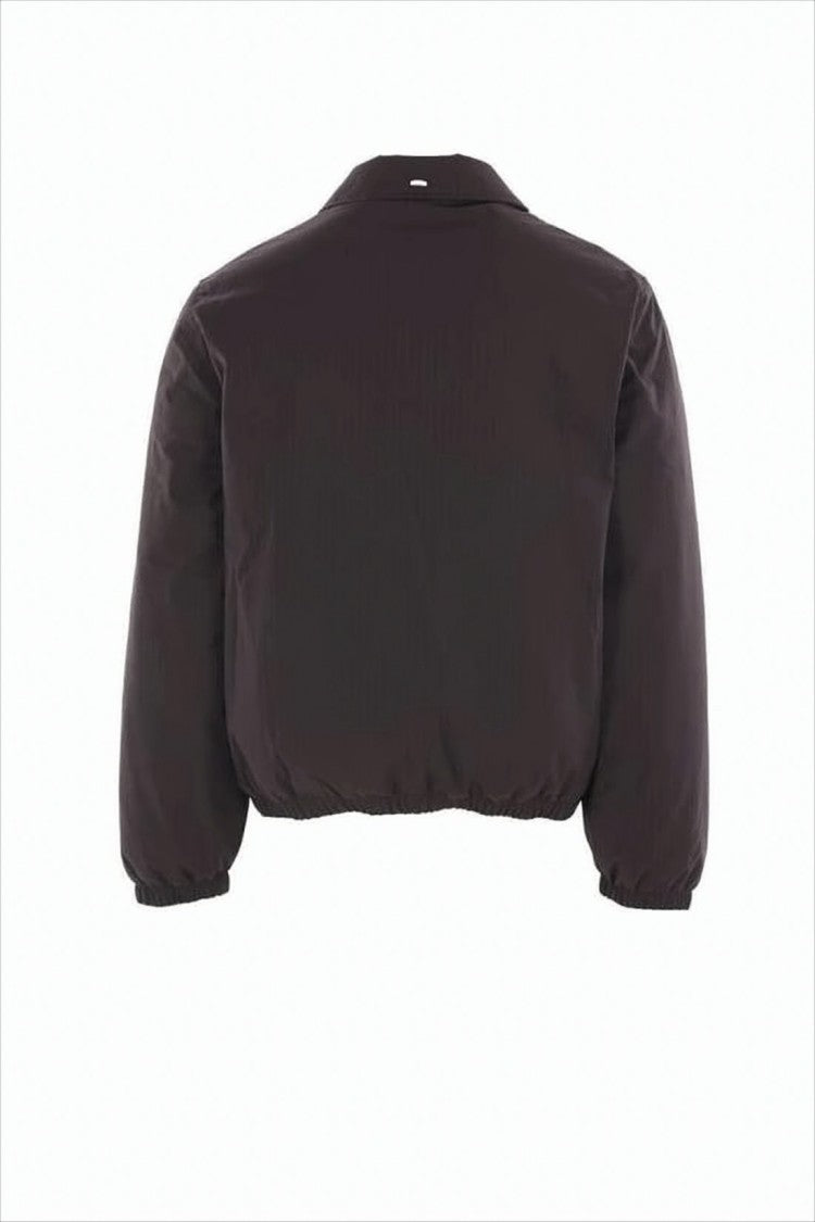 Our Legacy Cropped Padded Jacket With Subtle Pinstripe Pattern