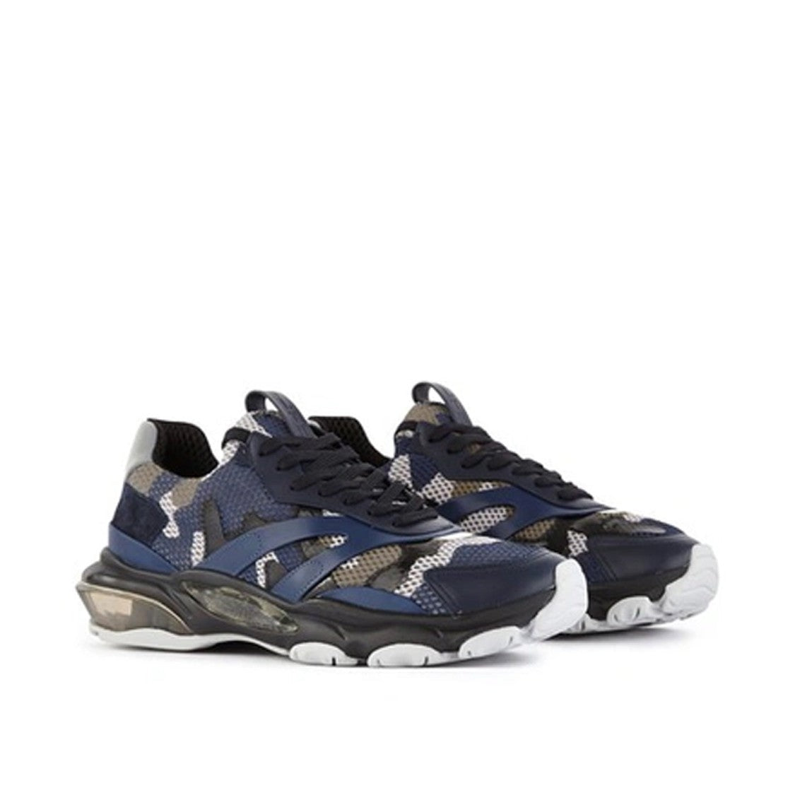 Valentino Blue Bounce Sneakers